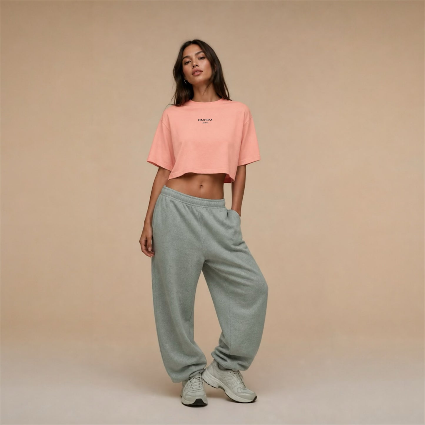 Crop Top Coral