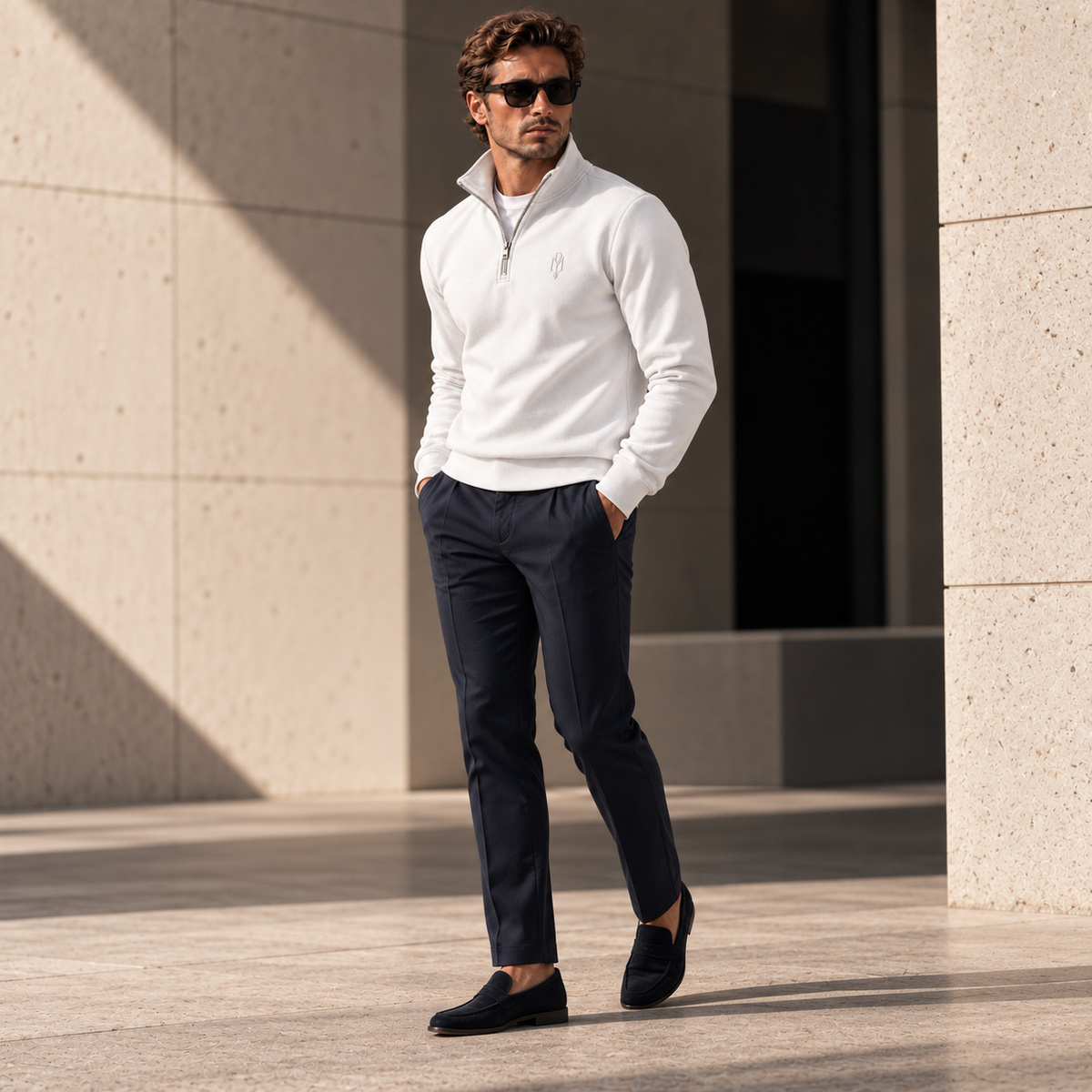 Quarter Zip Sweatshirt