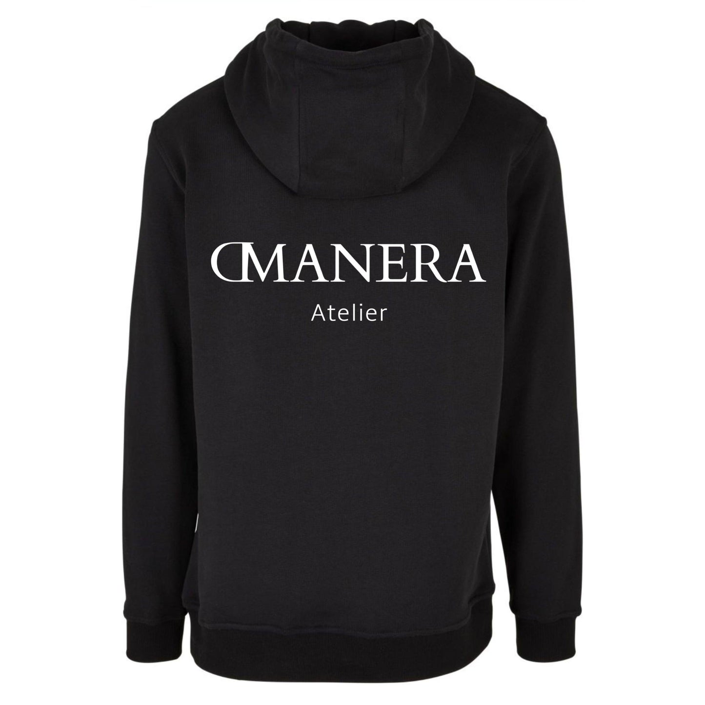 Regular Hoodie Black/White