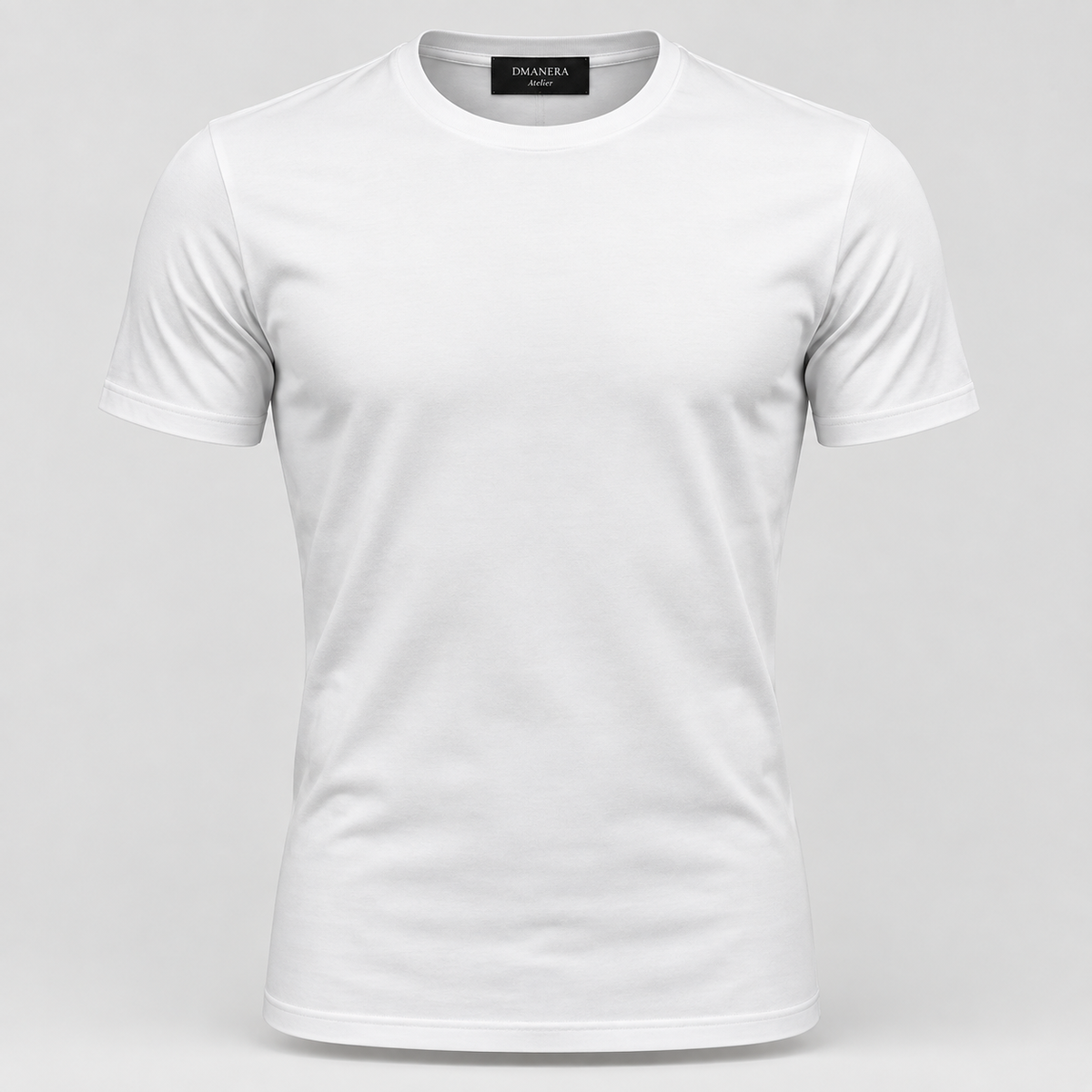 RAW White Basic T-Shirt Slim Fit