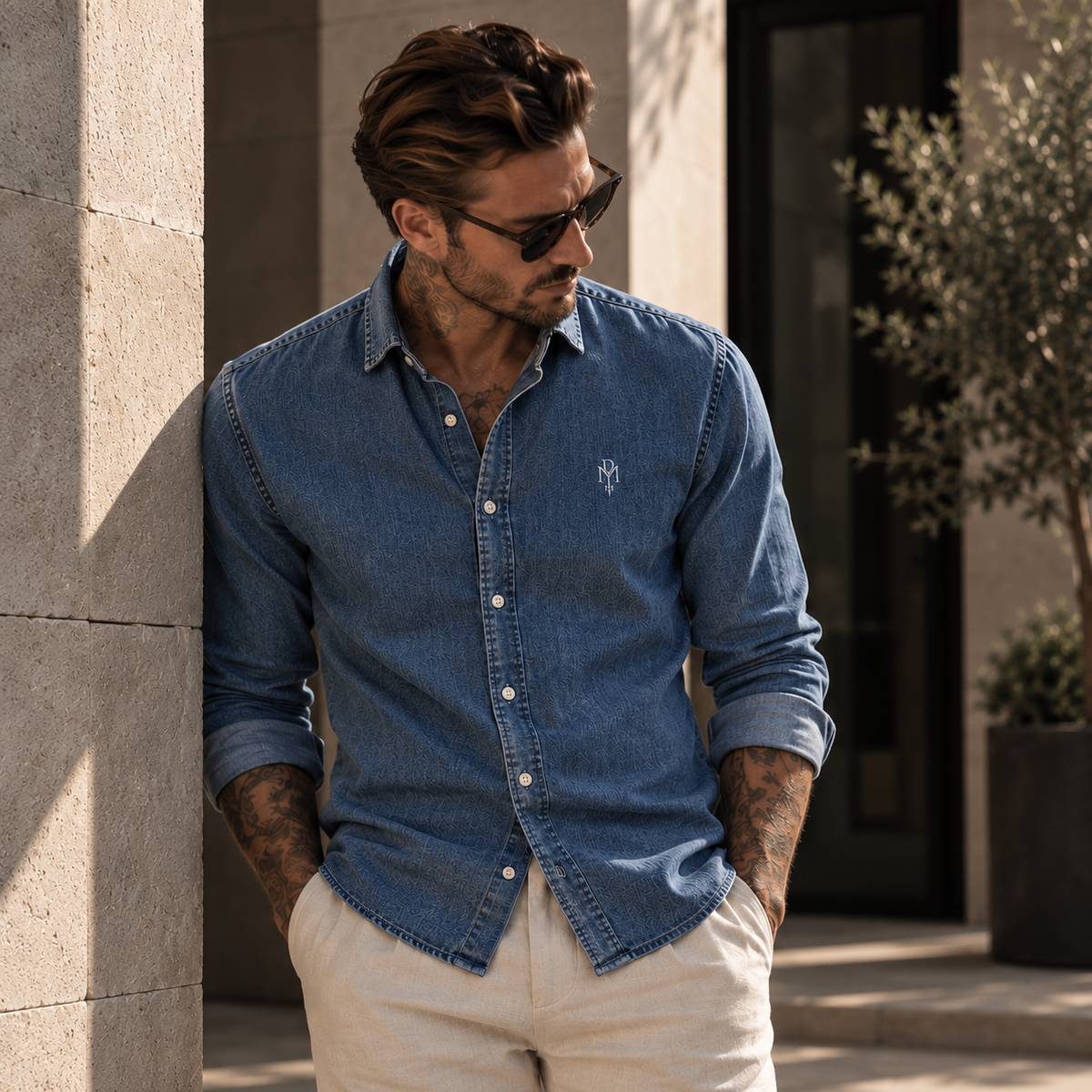 Denim Hemd