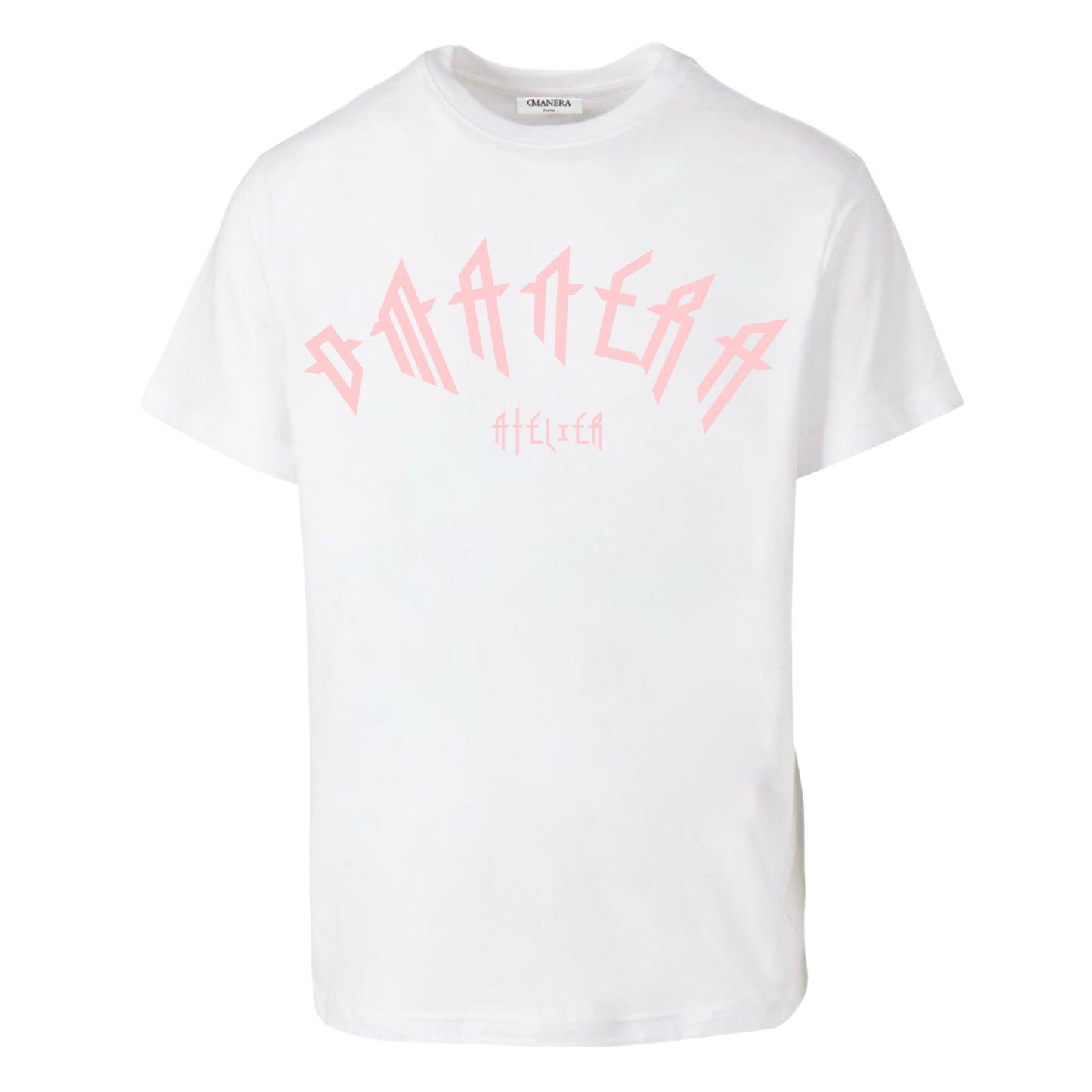 Oversize Shirt White/Rosé - DMANERA Atelier