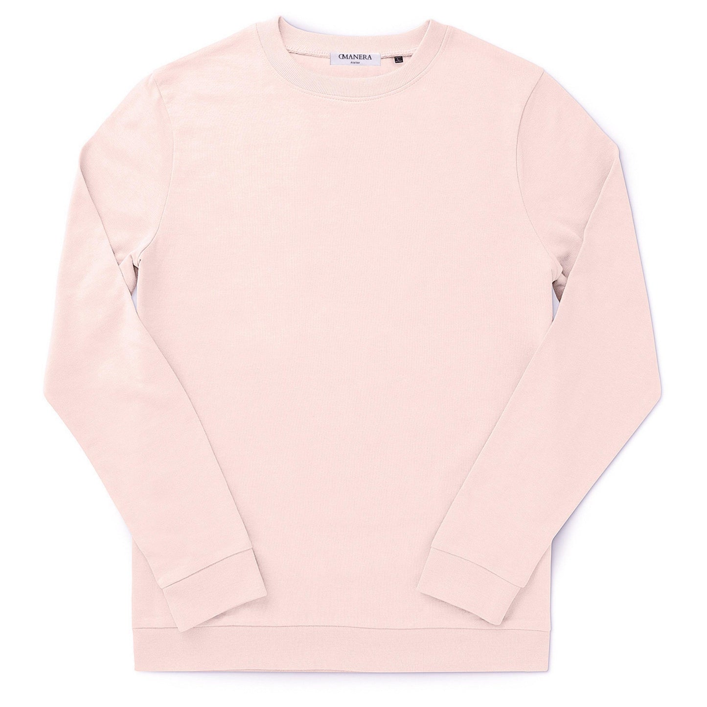 Business-Casual Sweatshirt Light Salmon