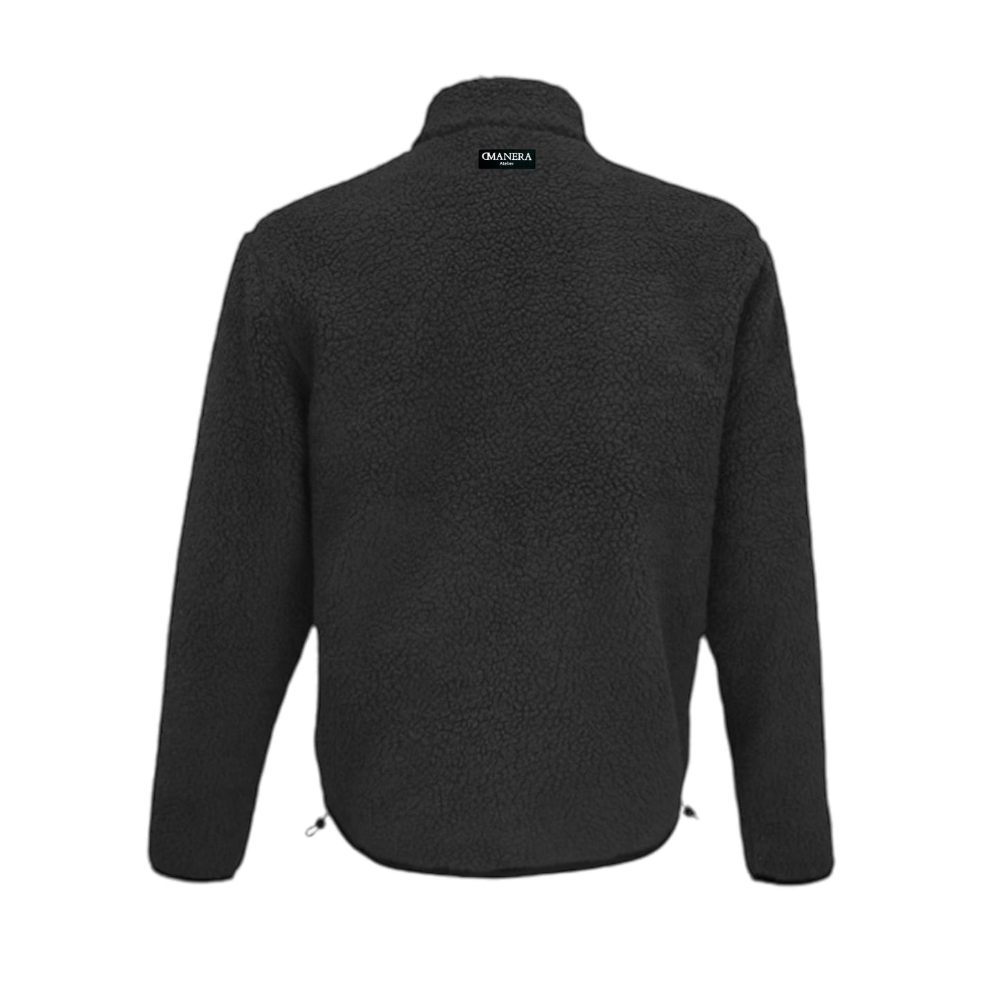 Teddy Jacket Black - DMANERA Atelier