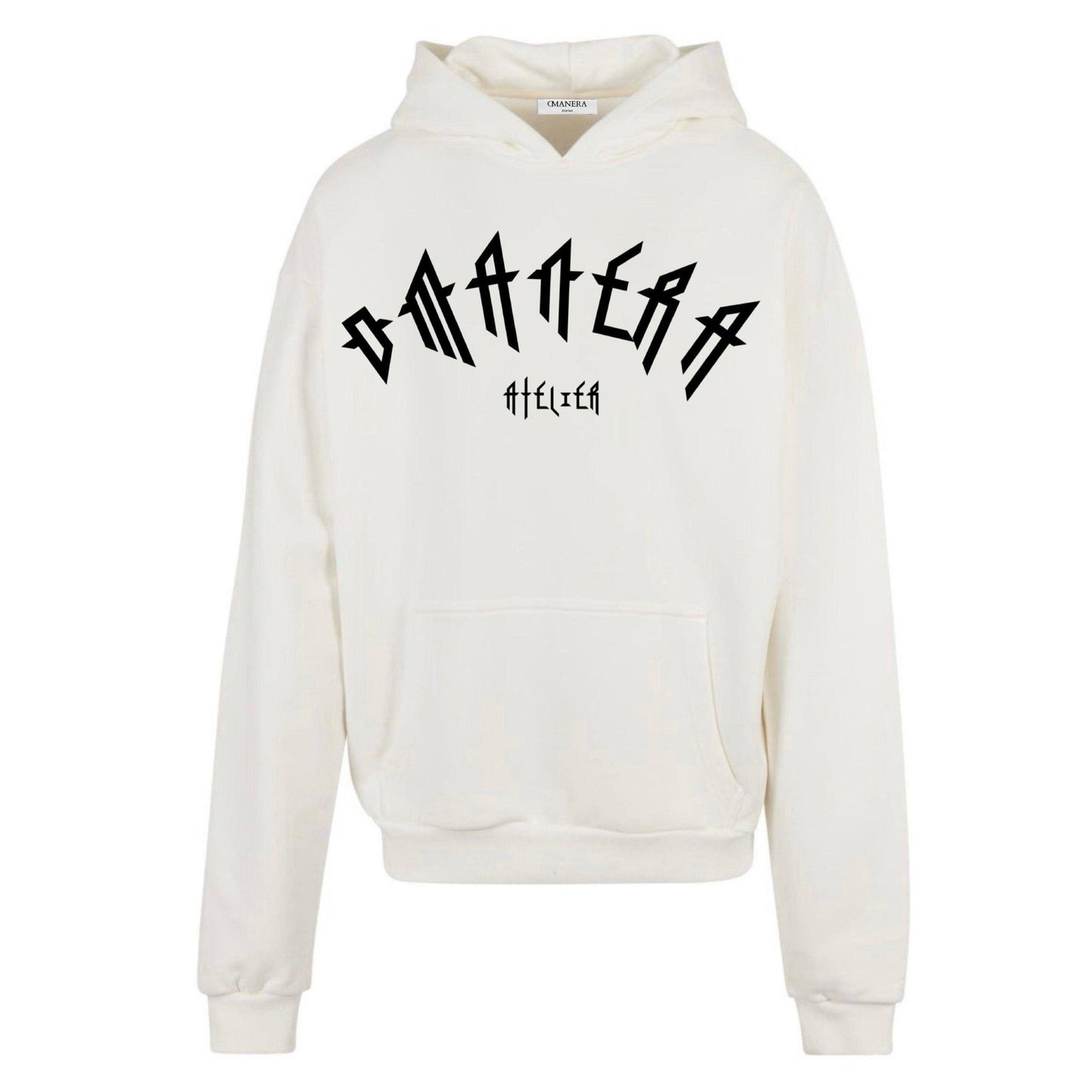 Oversize Hoodie Off-White/Black