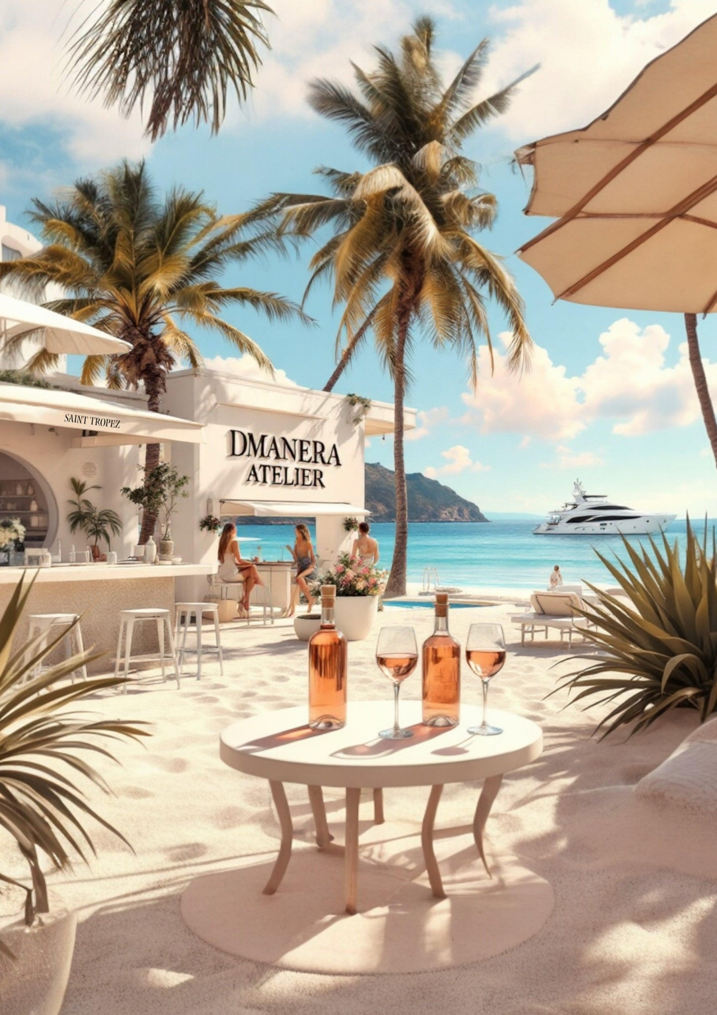 Limited Edition: Oversize T-Shirt Saint-Tropez