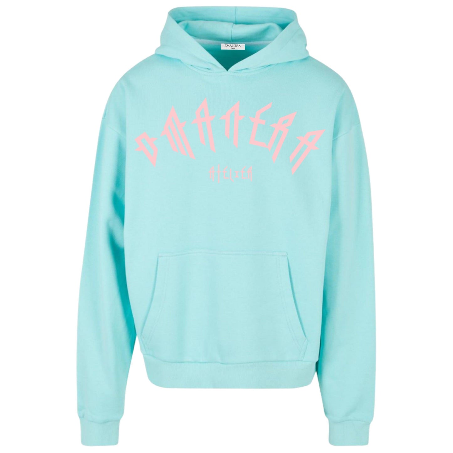Oversize Hoodie Barbados/Rosé - DMANERA Atelier