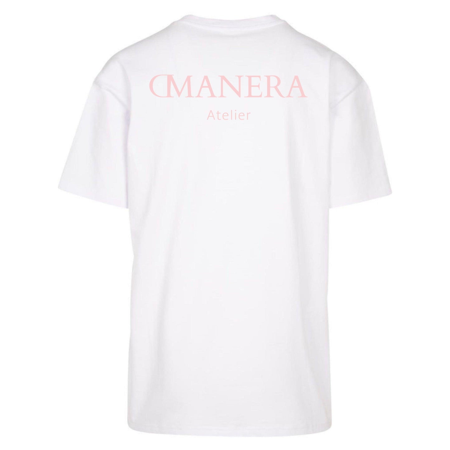 Oversize Shirt White/Rosé - DMANERA Atelier