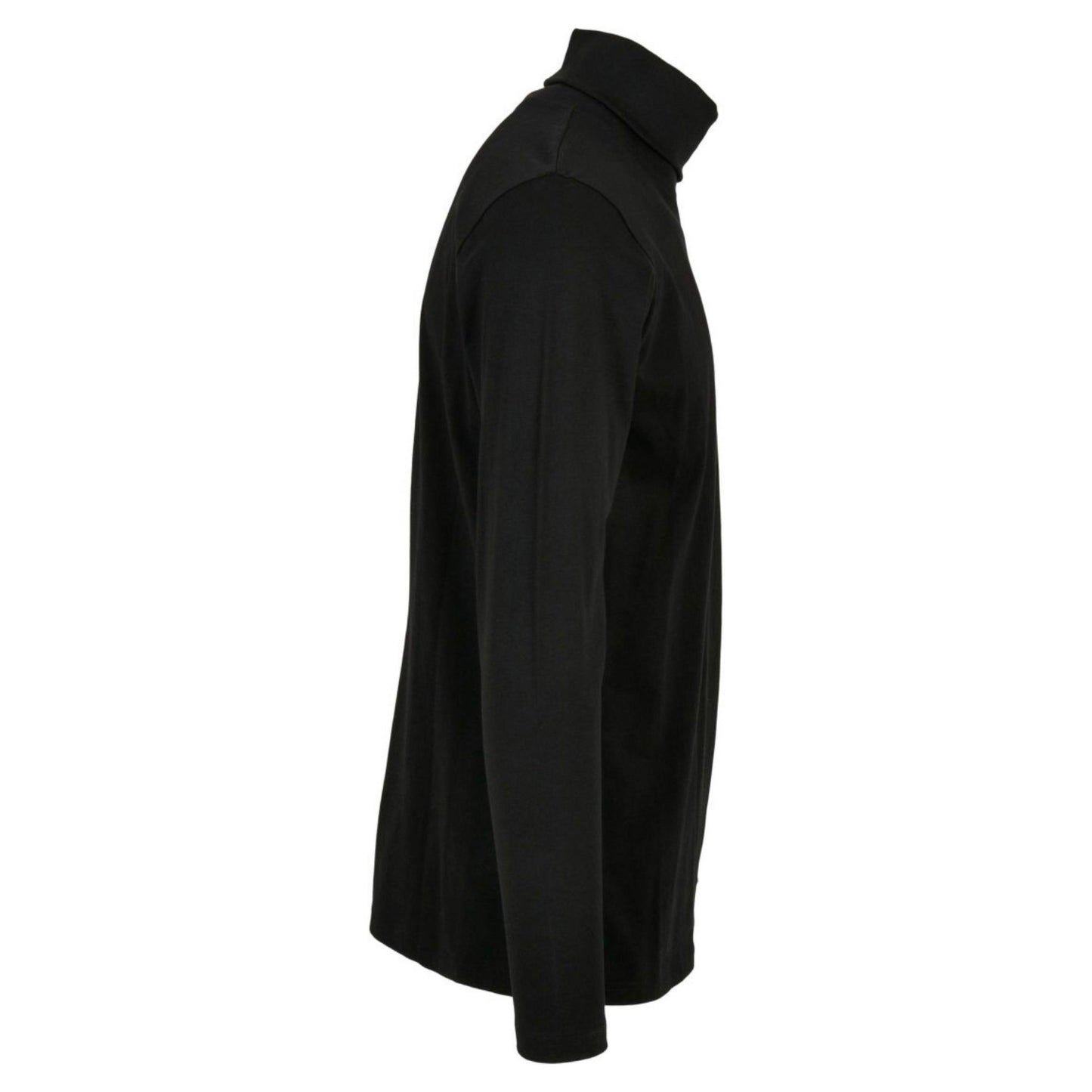 RAW Turtleneck-Longsleeve Black - DMANERA Atelier