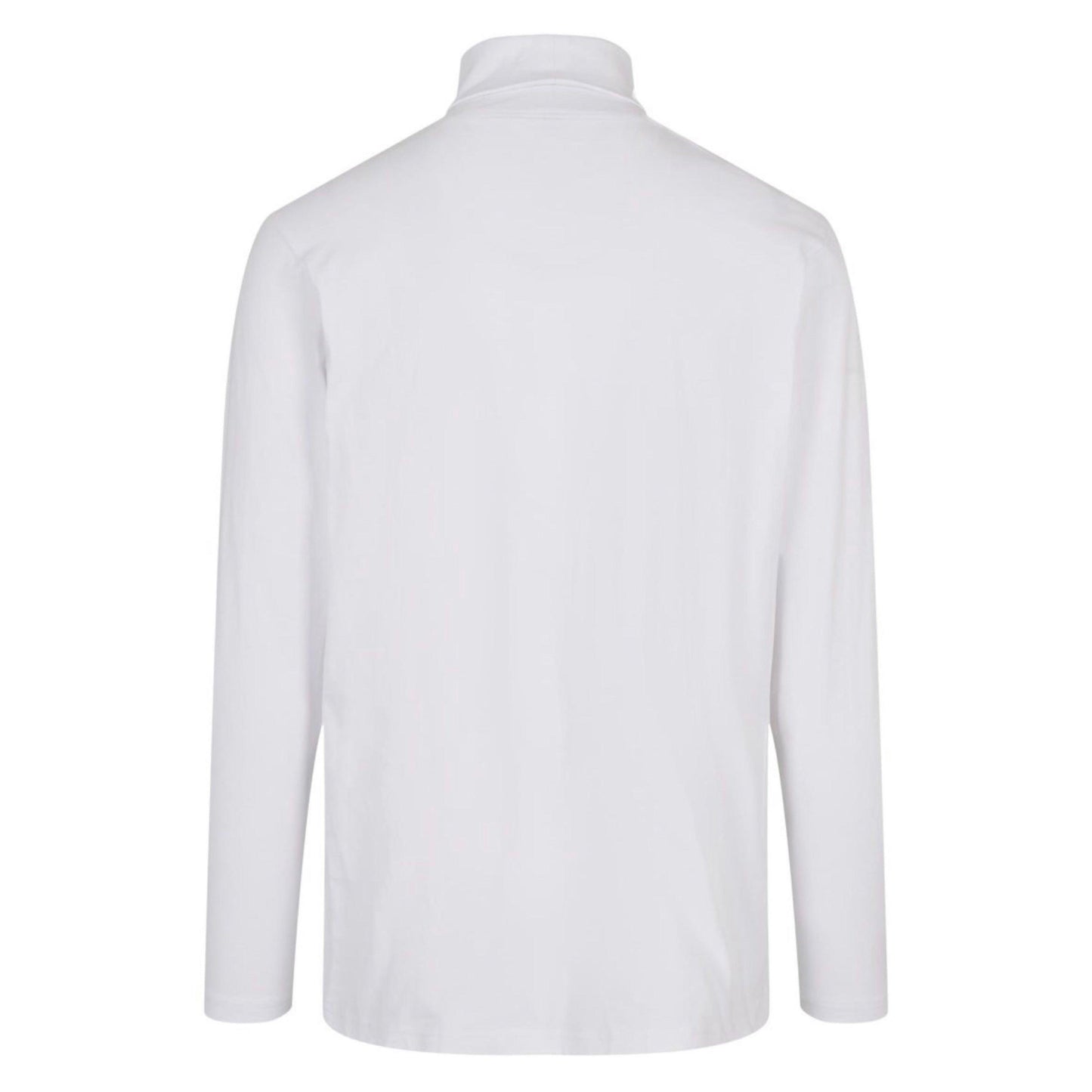 RAW Turtleneck-Longsleeve White - DMANERA Atelier