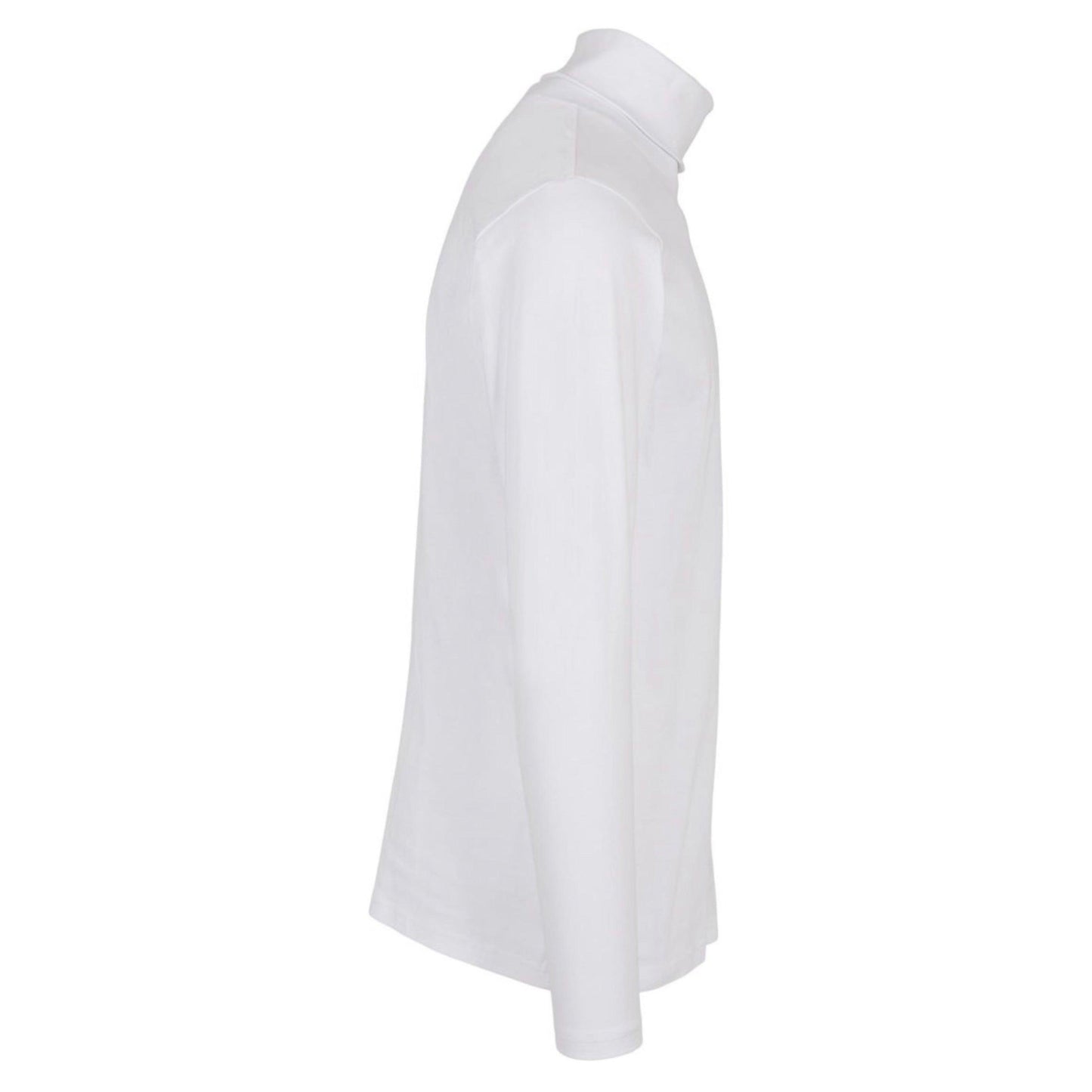 RAW Turtleneck-Longsleeve White - DMANERA Atelier