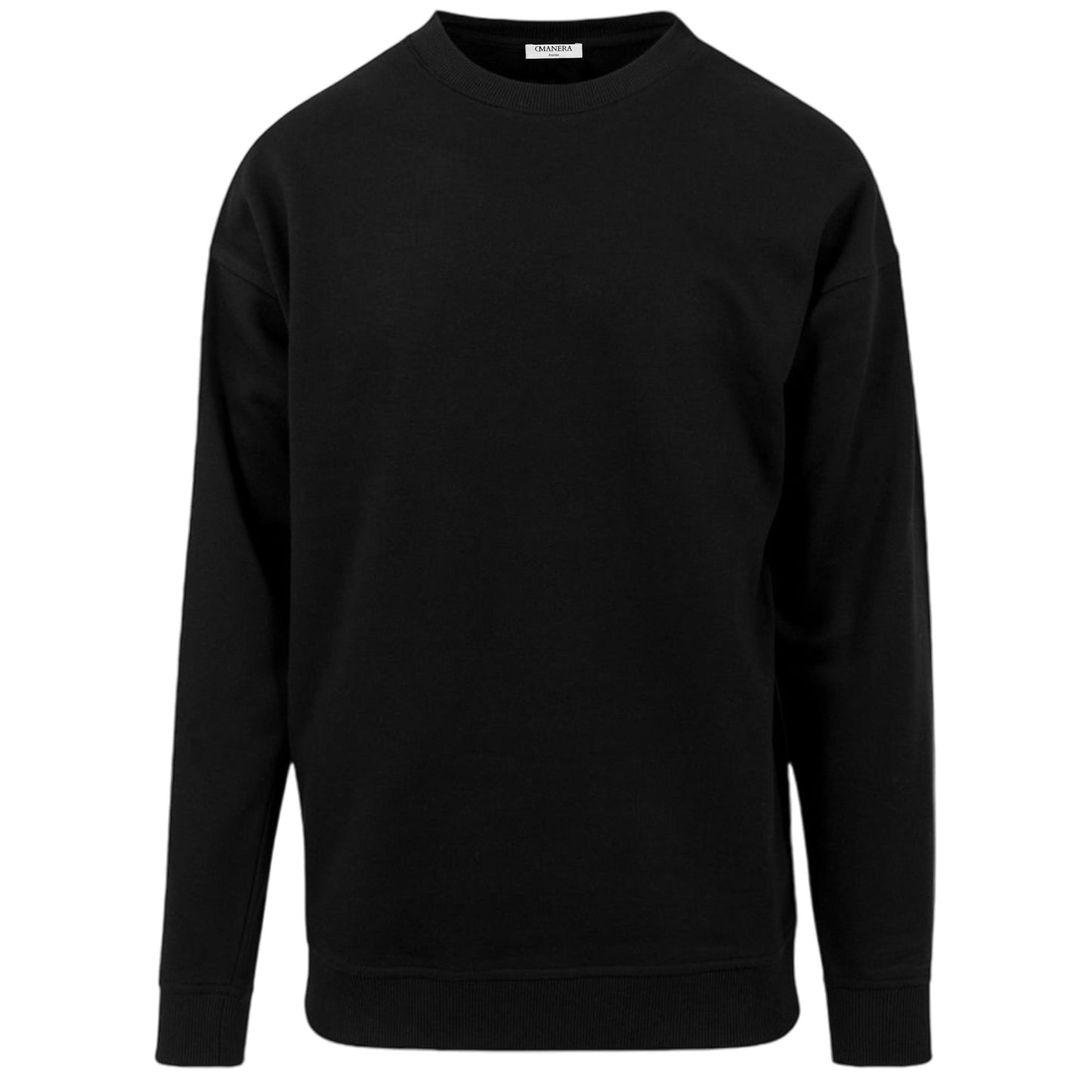 RUBBER Crewneck Black - DMANERA Atelier