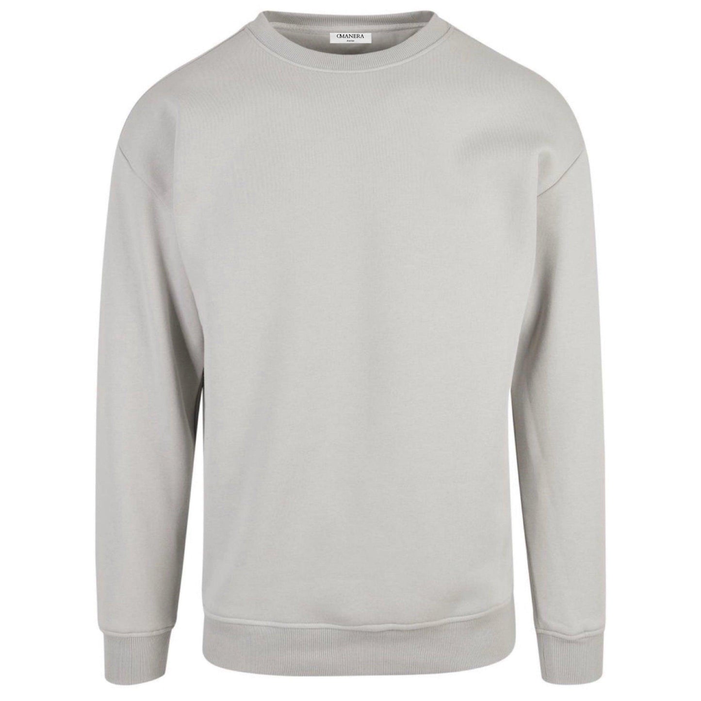 RUBBER Crewneck Grey - DMANERA Atelier