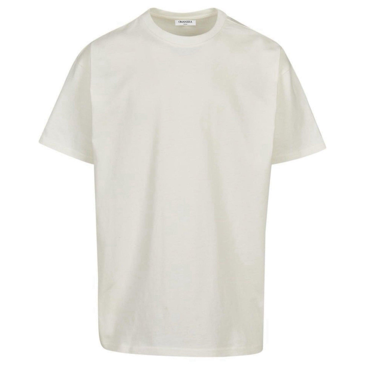 RUBBER Oversize T-Shirt Off-White - DMANERA Atelier
