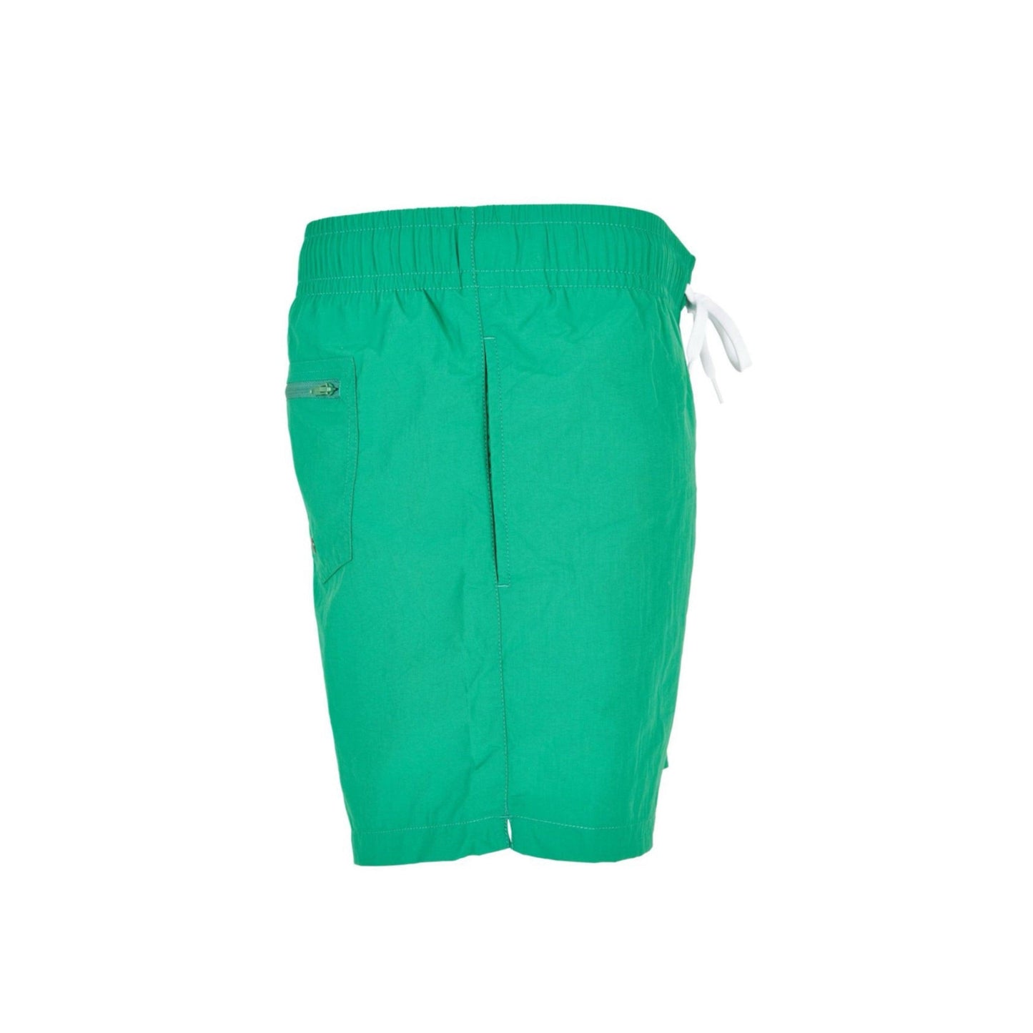 Rubber Swim Short Green - DMANERA Atelier
