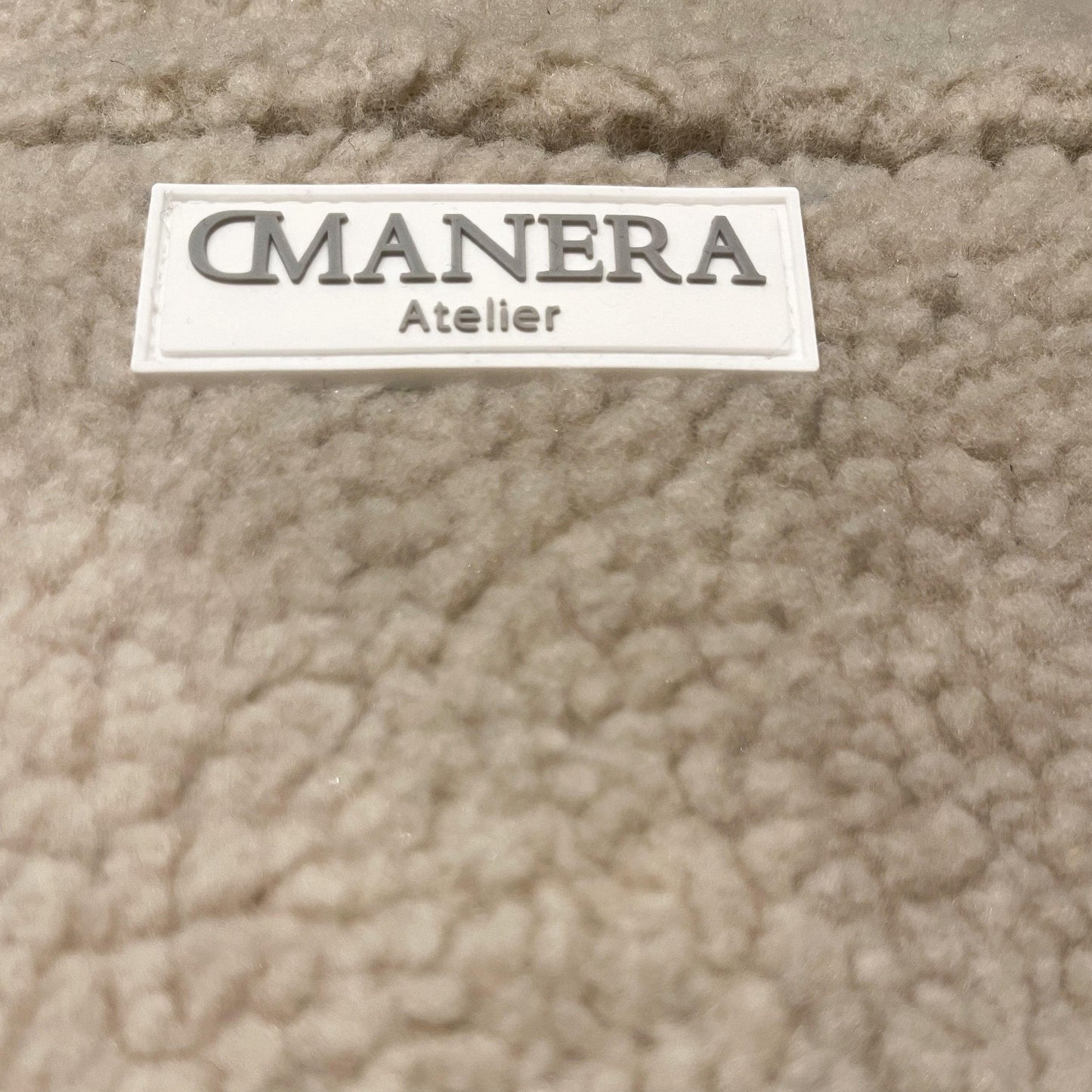 Teddy Jacket Beige - DMANERA Atelier