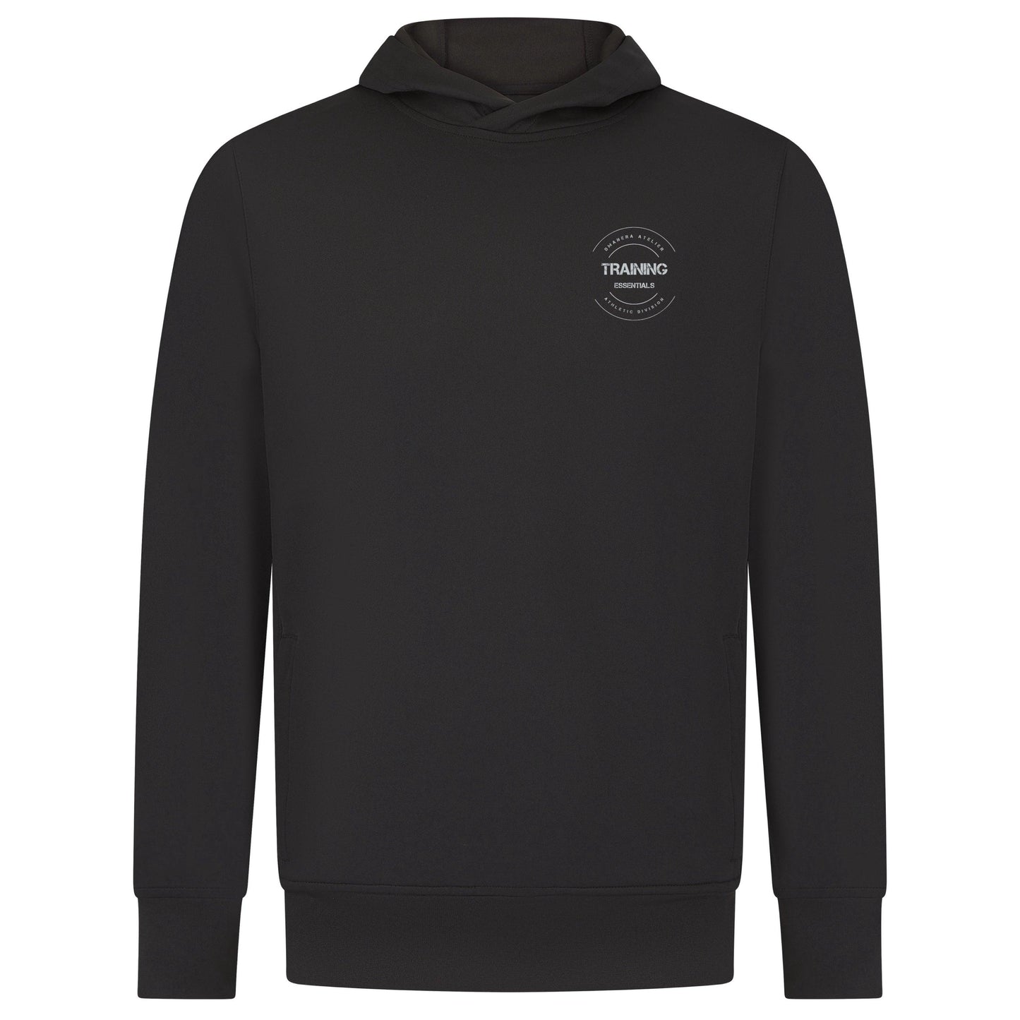 Training Performance Hoodie Black/Lightgrey - DMANERA Atelier