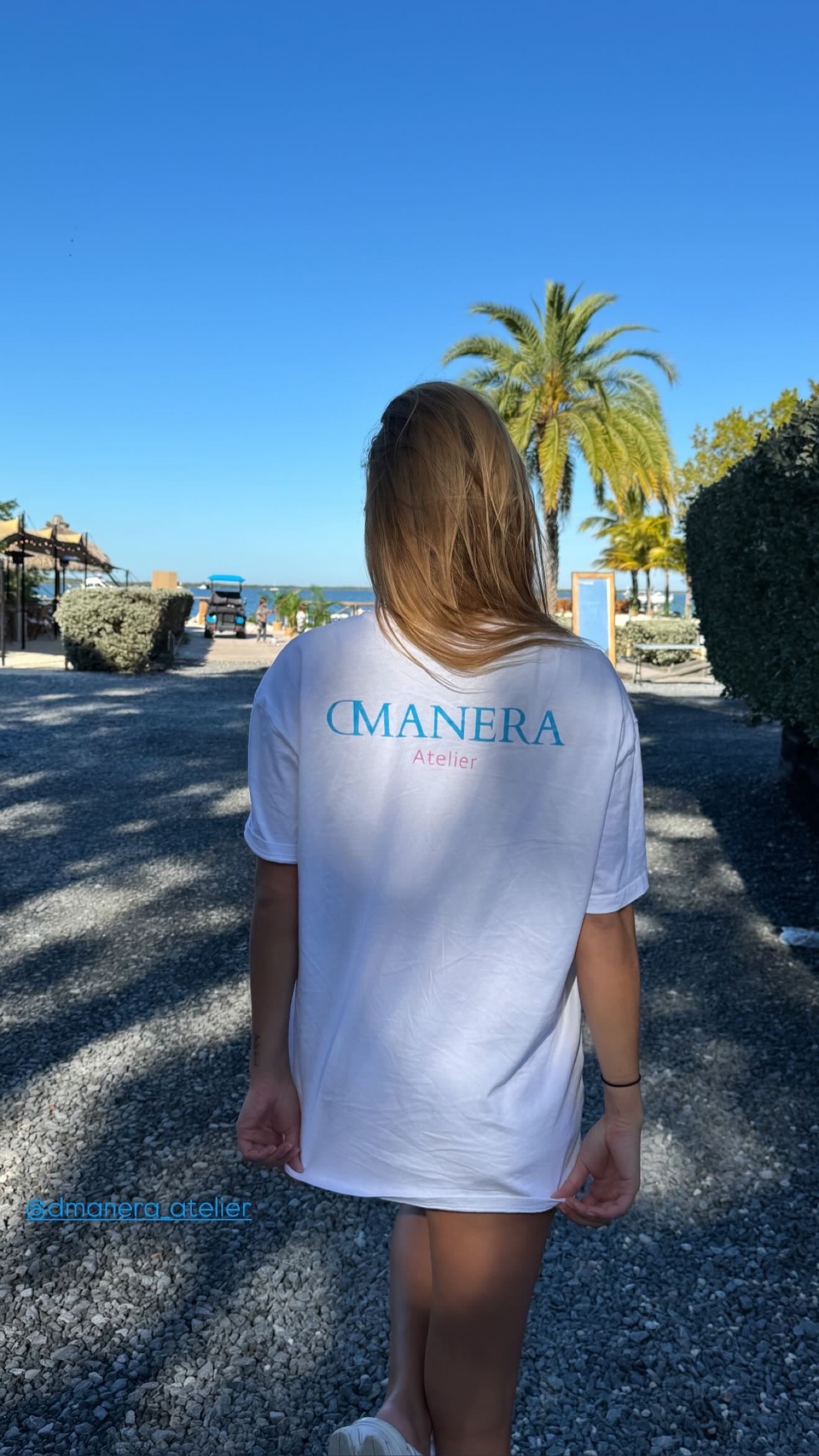 Oversize Shirt Lightblue/Softpink