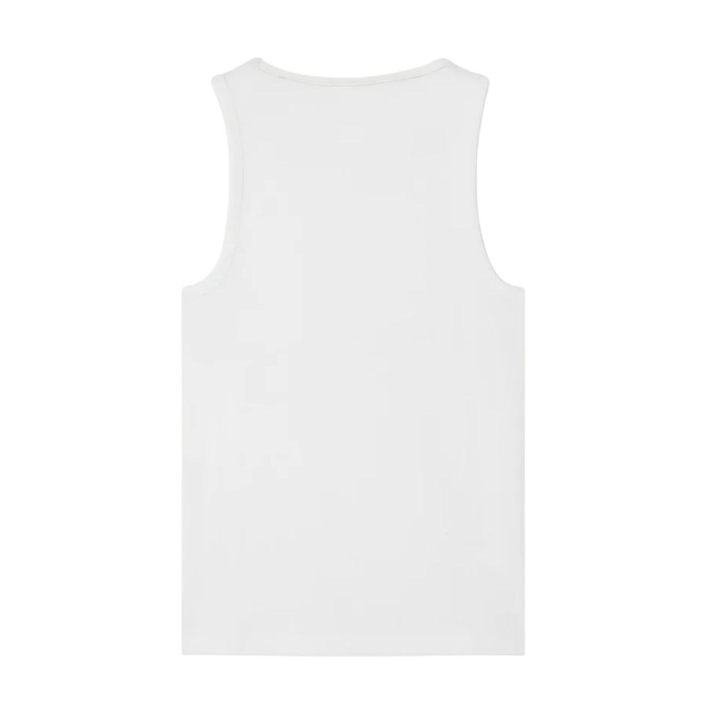 RAW Ribbed Tank Top White