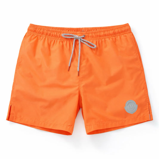 Rubber Swim Short Orange