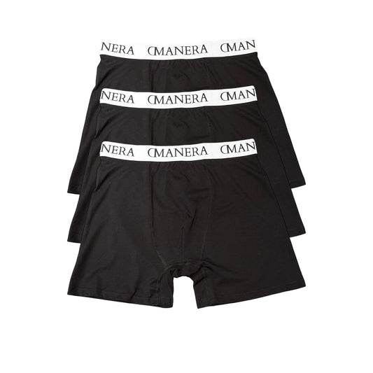 3 Pack Boxershorts Black - DMANERA Atelier