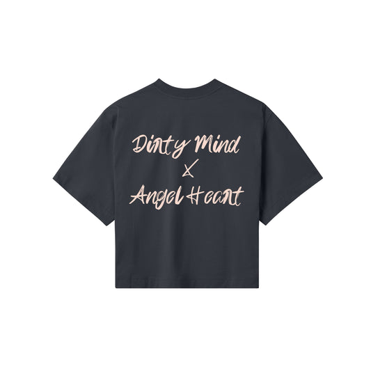 Crop Top Angel Heart x Dirty Mind