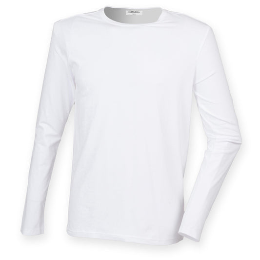 RAW Classic Longsleeve White - DMANERA Atelier