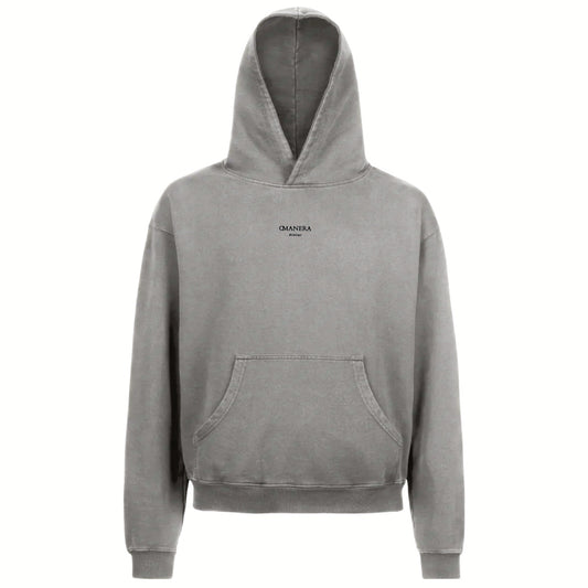 Luxury Oversize Hoodie Vintage Grey
