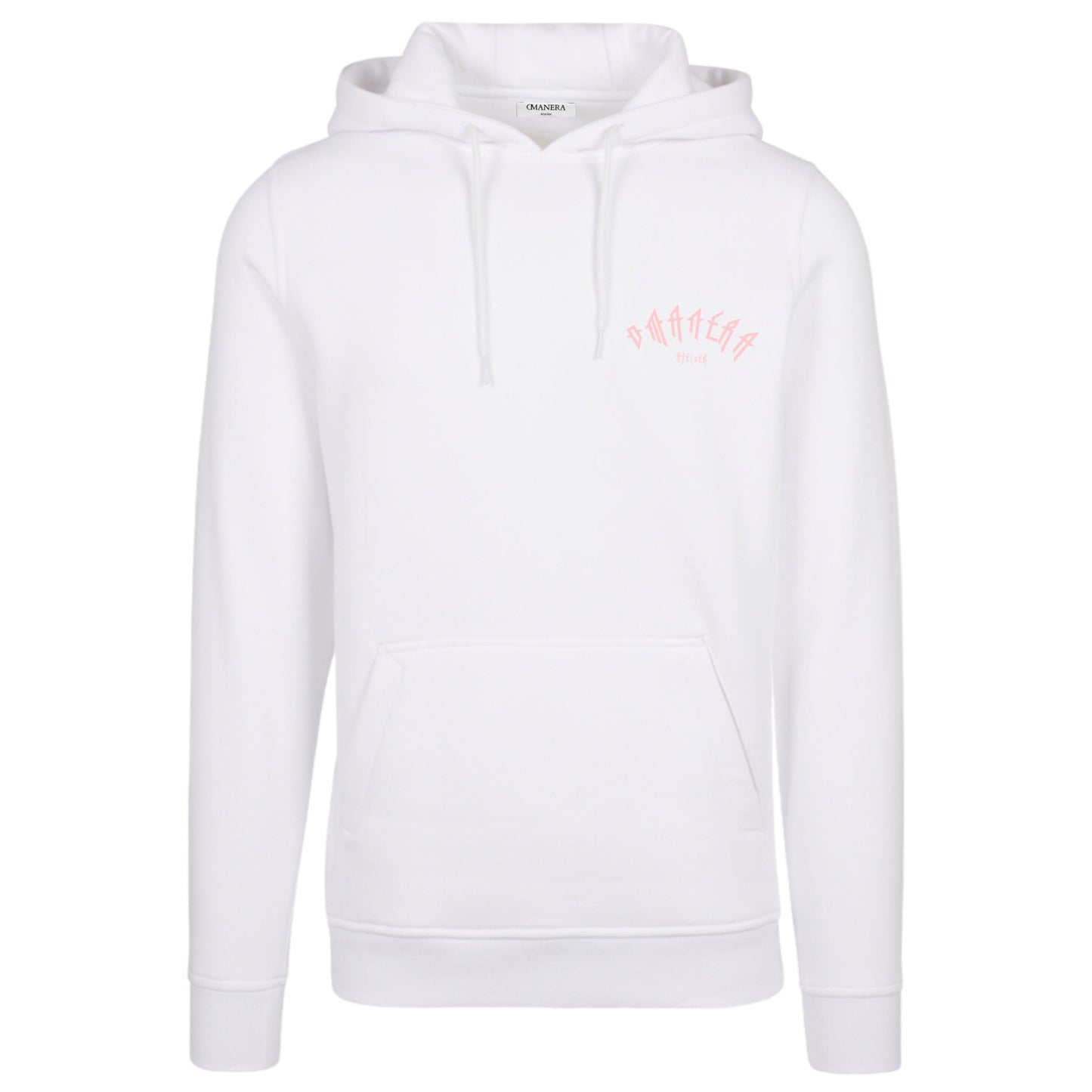 Regular Hoodie White/Rosé - DMANERA Atelier