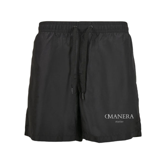 Hybrid Swim Short Black/Grey - DMANERA Atelier