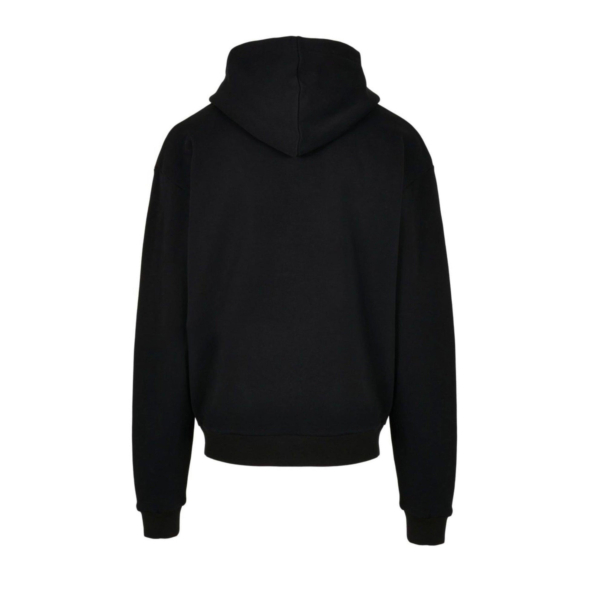 Oversize Heavy Tracksuit Hoodie Black/White - DMANERA Atelier