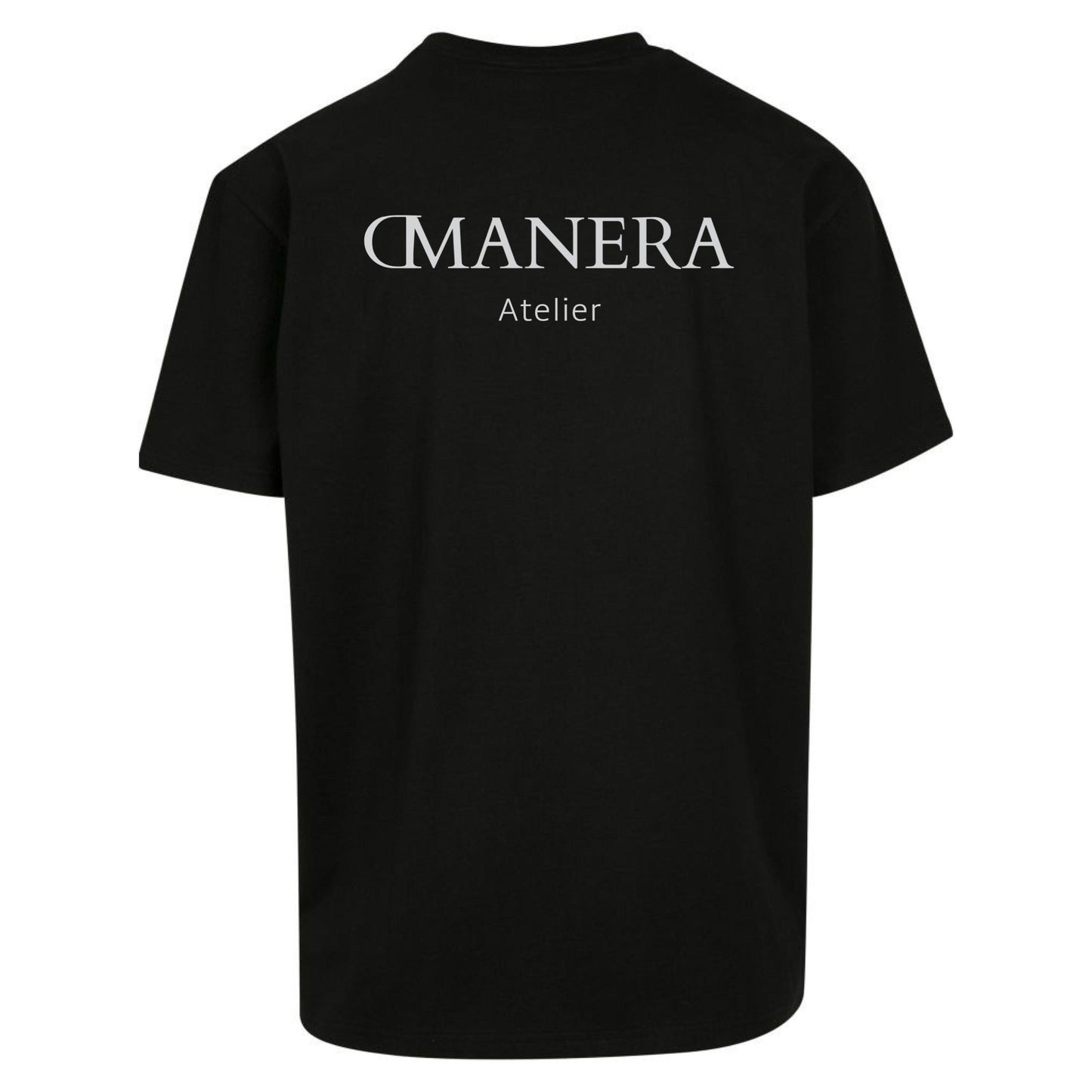 Oversize Shirt Black/Grey - DMANERA Atelier