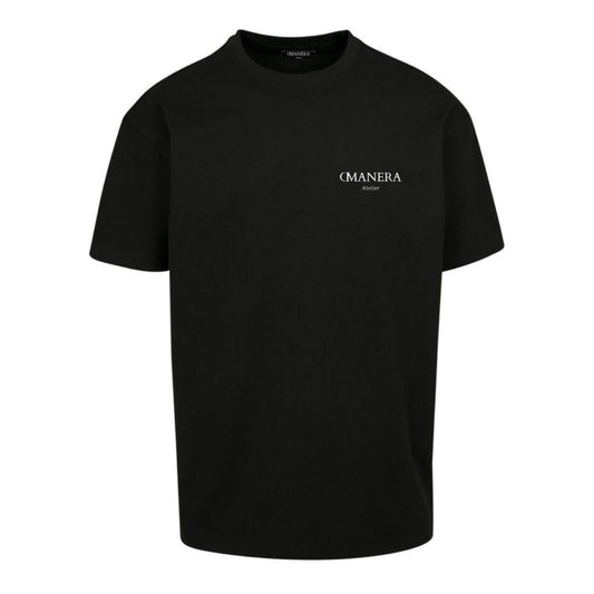 Premium Basic T-Shirt Black/White - DMANERA Atelier