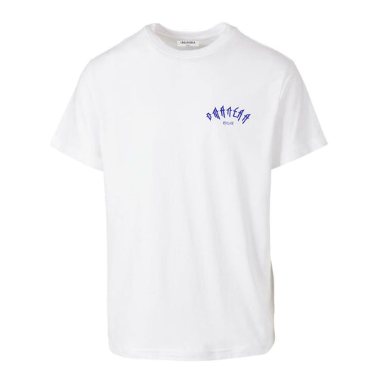 Premium Basic T-Shirt White/Navy - DMANERA Atelier