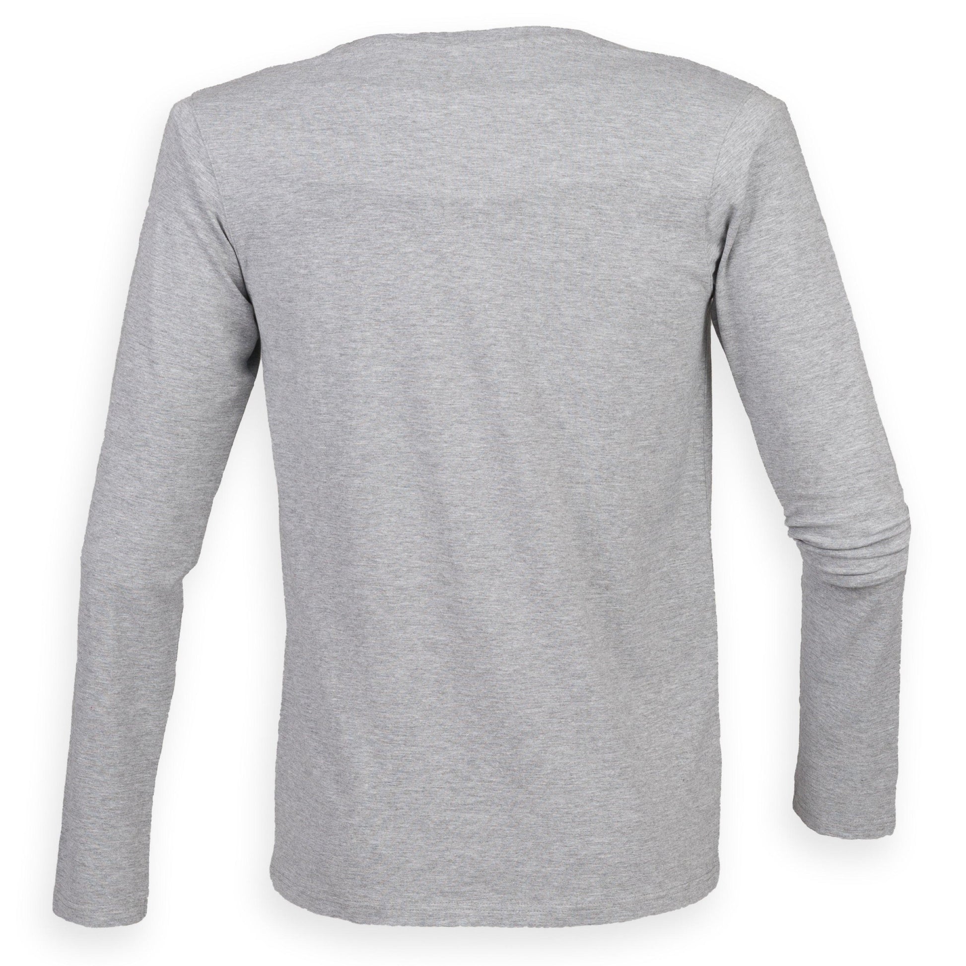 RAW Classic Longsleeve Heather Grey - DMANERA Atelier