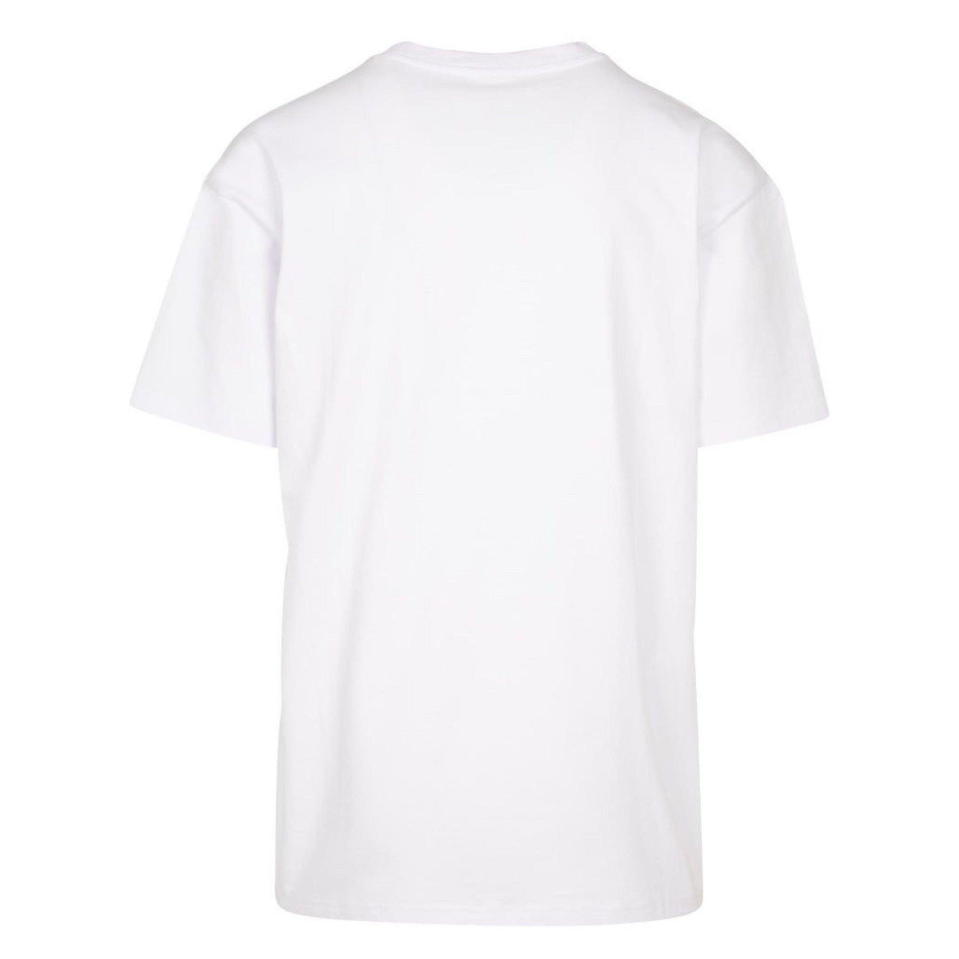 RAW White Basic T-Shirt Oversize Fit - DMANERA Atelier