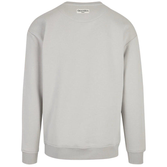 RUBBER Crewneck Grey - DMANERA Atelier