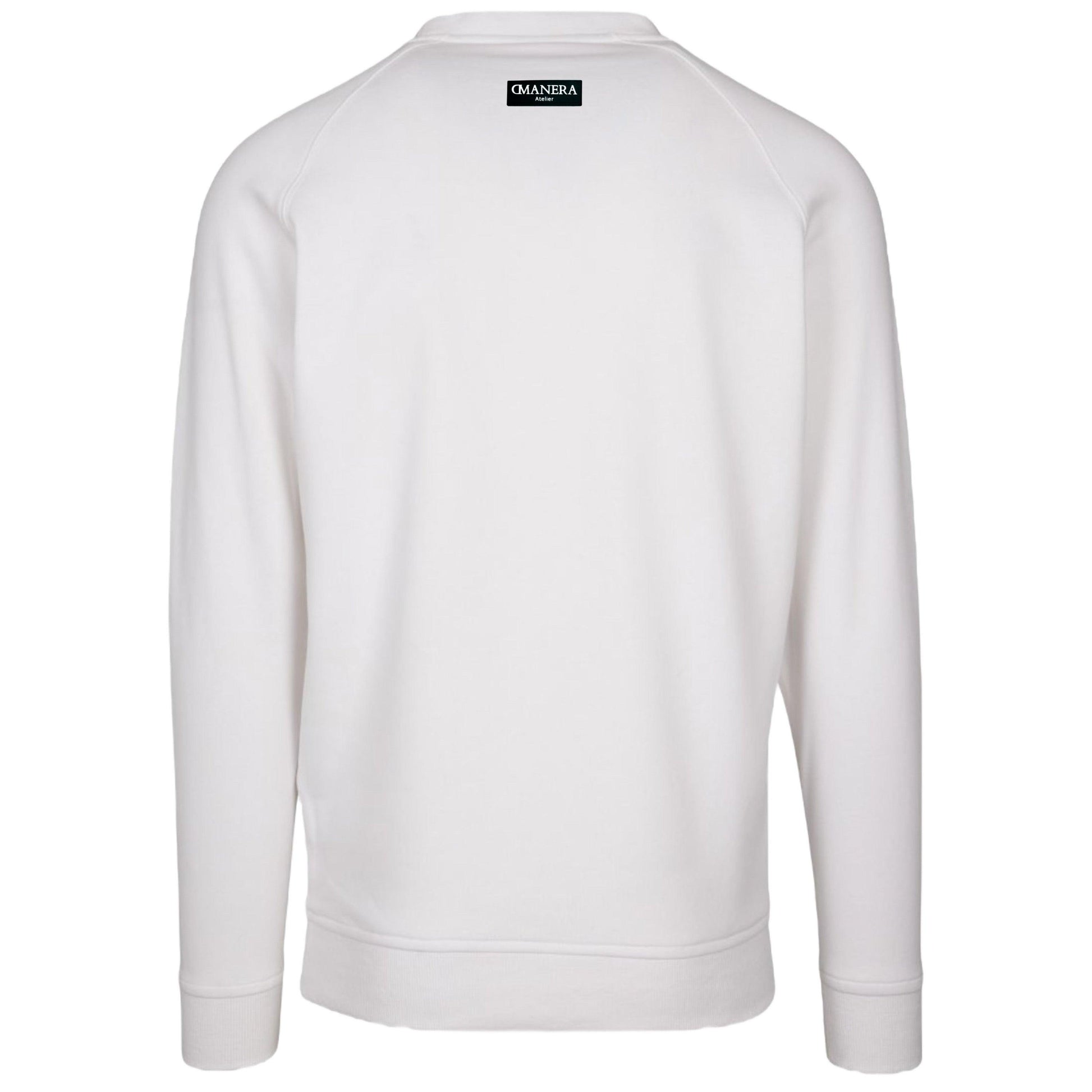 RUBBER Crewneck White - DMANERA Atelier