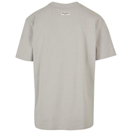 RUBBER Oversize T-Shirt Grey - DMANERA Atelier