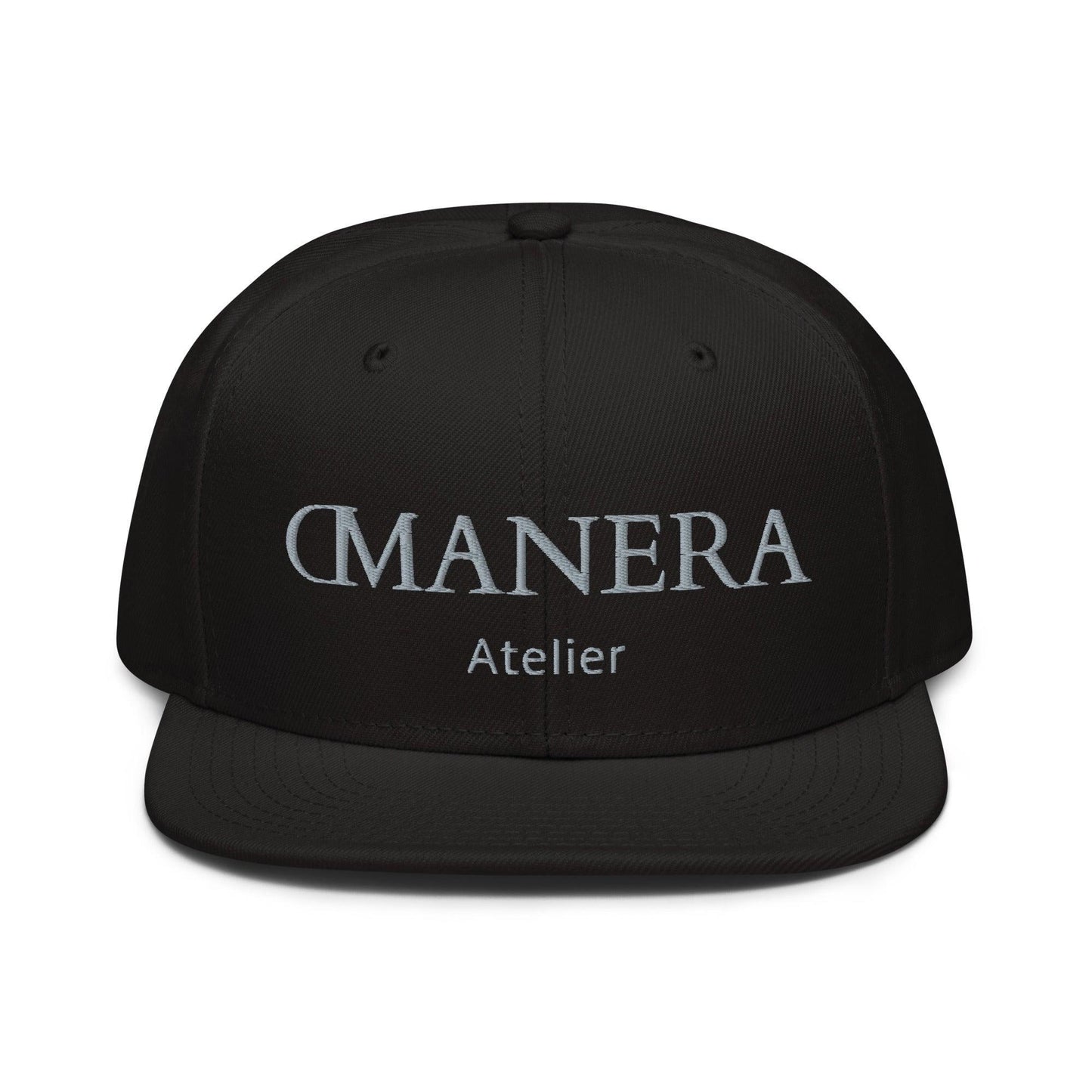 Snapback Cap Black/Grey - DMANERA Atelier