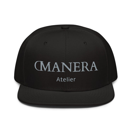 Snapback Cap Black/Grey - DMANERA Atelier