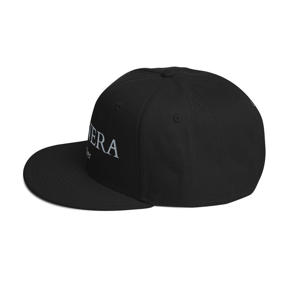 Snapback Cap Black/Grey - DMANERA Atelier