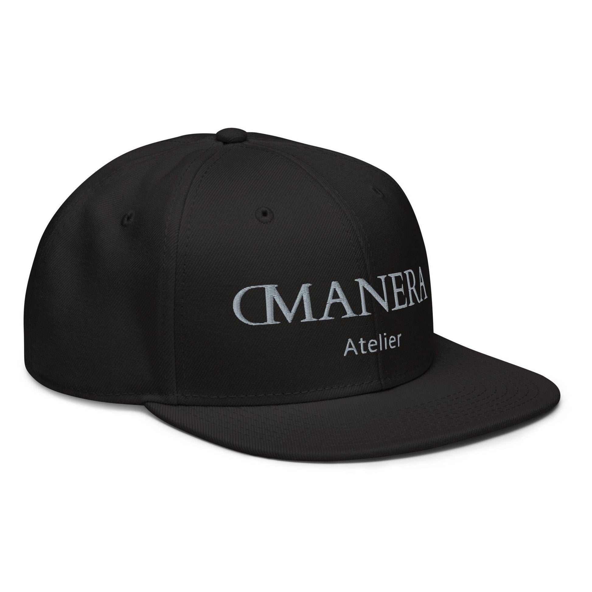 Snapback Cap Black/Grey - DMANERA Atelier