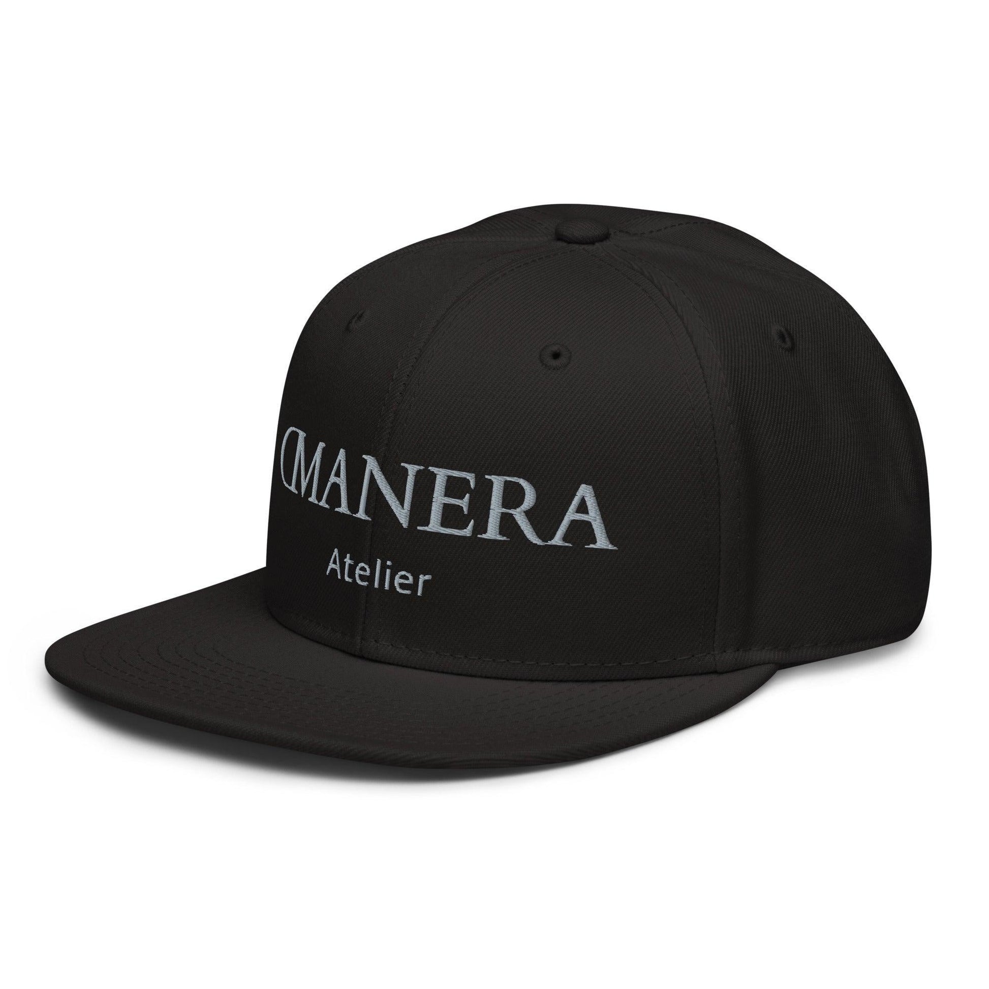 Snapback Cap Black/Grey - DMANERA Atelier