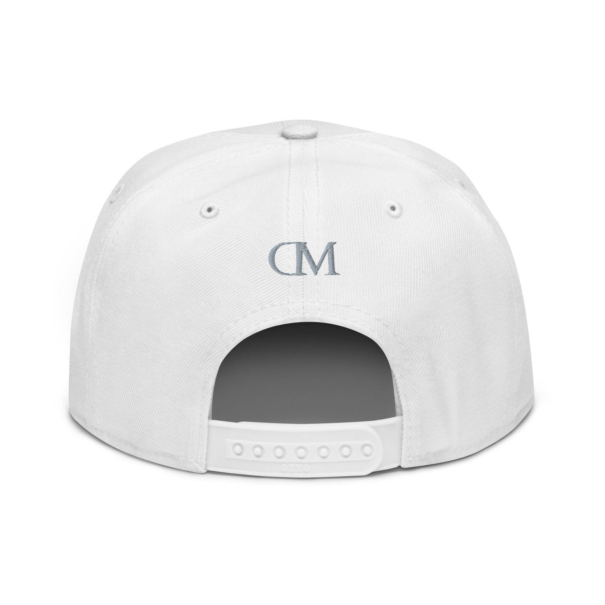 Snapback Cap White/Grey - DMANERA Atelier