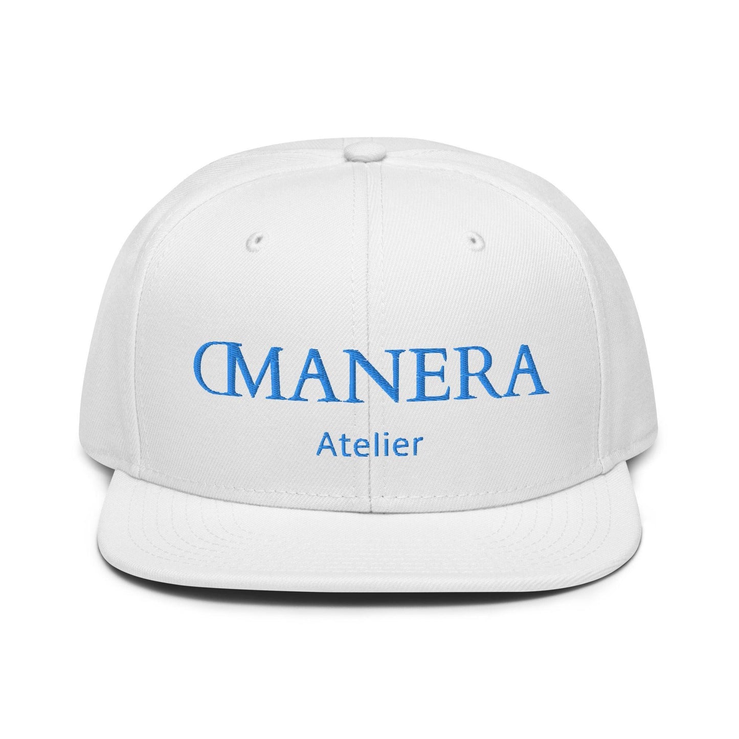 Snapback Cap White/Ice - DMANERA Atelier