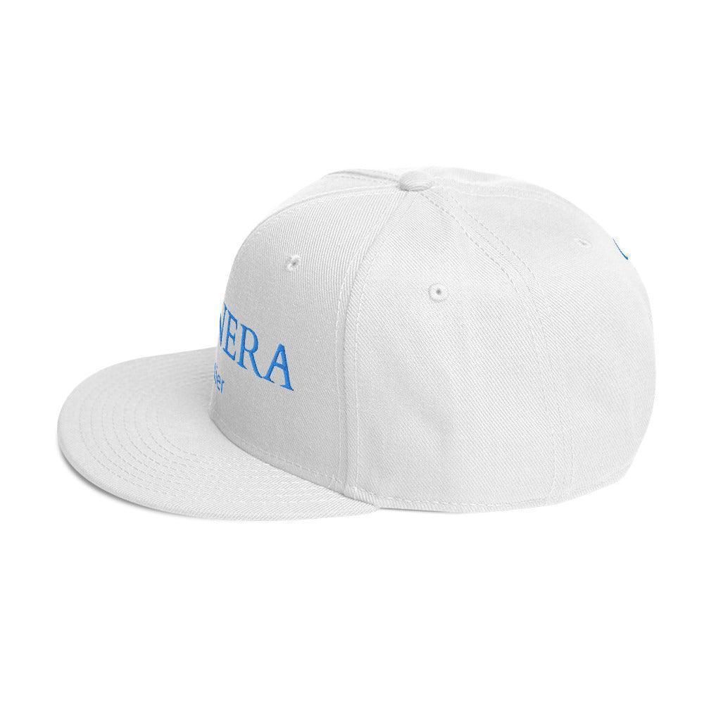 Snapback Cap White/Ice - DMANERA Atelier