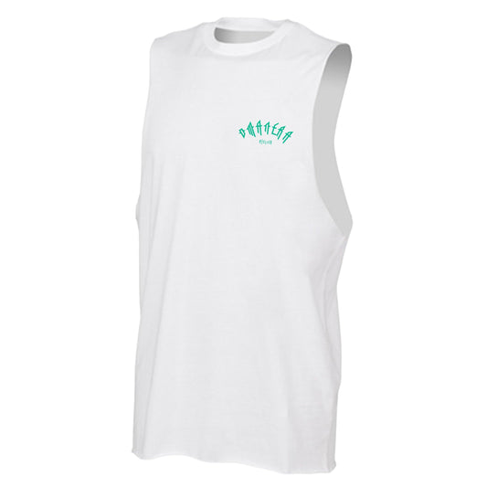 Tank Top White/Green - DMANERA Atelier