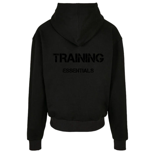 Training Zip-Hoodie All Black - DMANERA Atelier